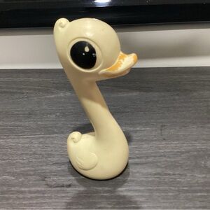 Vintage PLAKIE plastic/vinyl 7”H. Squeeze and Squeak Rattle/Toy.